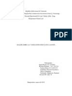 Analisis de Las 7 Líneas Estratégicas de La Nacion