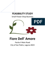 Flower Shop Feasibility Study