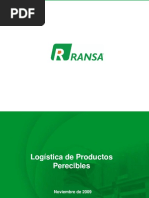 Logistica de Productos Perecibles