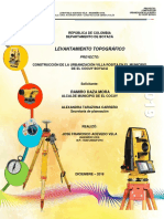 Informe Topografico Villa Rosita PDF