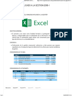 Curso - EXCEL AVANZADO APLICADO A LA GESTION 2019-1, Tema - Sesión #1