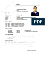 CV - Thomas Adi Oktavianus