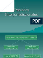 Traslados Interjurisdiccionales - Pps