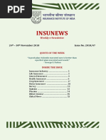 Insunews: 24 - 30 November 2018 Issue No. 2018/47