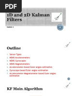 Module 4 - 1D Kalman Filters For Orientation