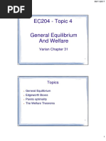 EC204 Topic 4 - General Equilibrium PDF