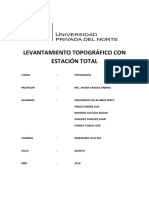 INFORME - Estacion Total