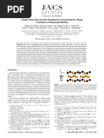 Crystal Structure and The Paraelectric-To-Ferroelectric Phase Transition of Nanoscale Batio