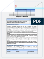 Project Charter Entregar