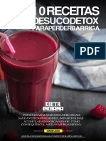  Sucos Detox - PARA PERDER BARRIGA