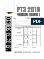 Matematik Tingkatan 3 Pertangahan Tahun 2019