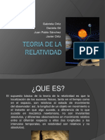 Teoria de La Relatividad