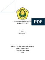 Kumplan Soal Manajemen Farmasi PDF