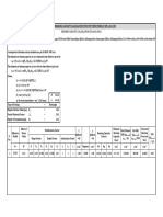 Bearing Capacity Calculation (Is 6403:1981) : d c c c c q q q q γ γ γ γ