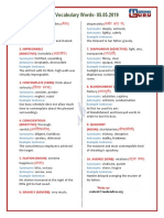 Vocabulary Words-05.05.2019: 1. Grubby (Adjective)