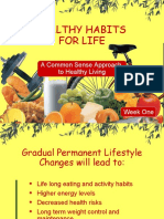 Healthy Habits Presentation Week-1