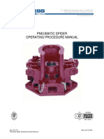 Doc. 20-1715 Rev D (9/12/1005) Pneumatic Spider Operating Procedure Manual