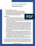 Prodigy Program Written Lecture Opening Principles 1 PDF