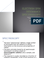 Electron Spin Resonance Spectros