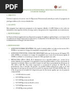 Prevención de Hipoacusia Neurosensorial Inducida Por Ruido en El Lugar de Trabajo