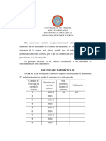 Cuestionario de Matemática IV