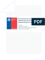 Recomendaciones de Higiene y Cuidados para Personas Portadoras de Prótesis Removibles 24042019