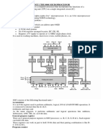 Unit I The 8086 Microprocessor