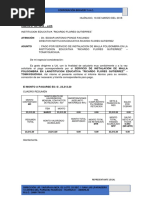 Informe Malla Tomayquichua