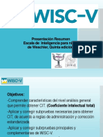 Presentación Resumen WISC-V PDF