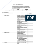 Ficha de Observacion