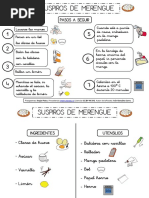 Receta Suspiros de Merengue