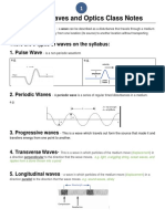 Waves and Optics Class Notes Part 1