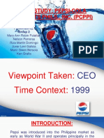 Case Study 2 PepsiCola PCPPI