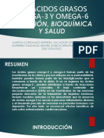 Los Ácidos Grasos Omega-3 y Omega-6