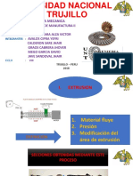 Exposicion de Extrusion