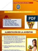 Alimentacion en La Juventud 1