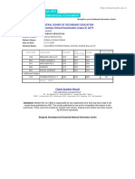 Secondary School Examination (Class X) 2019