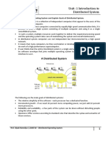 Unit: 1 Introduction To Distributed System