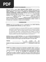 Contrato de Aceleración