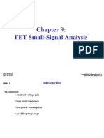 ECE FET Small Signal Analysis