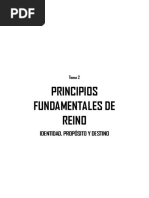 Princpios de Reino. Identidad Proposito y Destino.