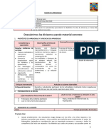 Lunes 06-05-19 Descubrimos La Idea de Divisores Usando Material Concreto