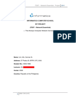 IT207 Network Essentials Project Frame Relay