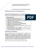 Chapter18 EmployeeDisciplineManagement PDF