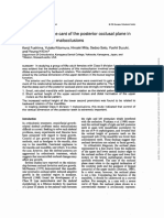 Significance of The Cant of The Posterior Occlusal Plane in Class II Division 1 Malocclusions