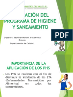 Aplicación PHS en Mi Línea de Producción