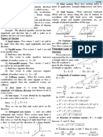 Example Etc Etc: Triangle Law of Vector