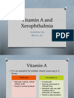 Vitamin A and Xerophthalmia