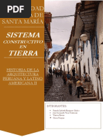 Sistema Constructivo en Tierra