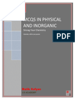 Mcqs of Inorganic and Physical Chemistry by Malik Xufyan